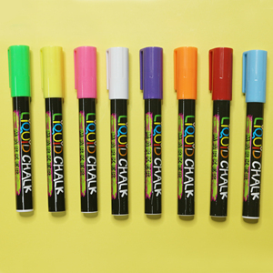 Xóa Được Lỏng Chalk Markers 10 Gói W/45 Bảng Đen Nhãn, không Độc Hại Ướt Xóa Cửa Sổ Kính Sáng Neon Bút - Product Image 3