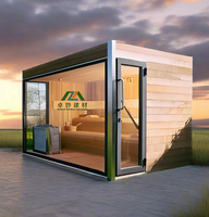 Generator uap elektrik Modern ruang untuk 2 orang Panel kontrol untuk kamar tidur menggunakan kayu inframerah jauh 12kW ruang Sauna