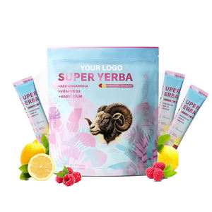 OEM/ODM مضادات الأكسدة القابلة للتخصيص <span class=keywords><strong>Yerba</strong></span> <span class=keywords><strong>Mate</strong></span> مكمل عشبي مع فيتامين واشواغاندا تعزيز التركيز والشاي - Product Image 1