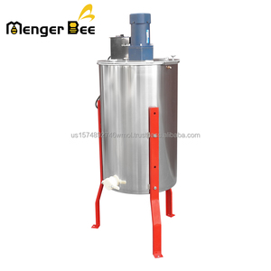 Extractor de Miel Eléctrico Automático de Acero Inoxidable 201 de 3 Cuadros Menger Bee, el Más Vendido, con Controlador Digital de Alta Eficiencia - Product Image 1