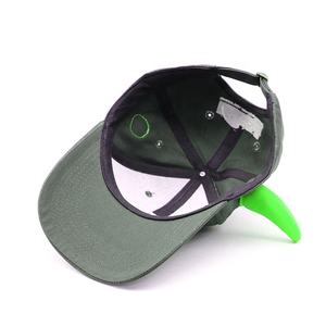 Personalizzazione ricamo Logo 6 pannello 100% cotone due corna interessante cappellini da Baseball Hiphop cappello regalo - Product Image 6