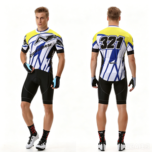 Custom Logo <b>Heat</b>-Transfer Printing Sun Block Cooling Mesh Layer Full Zip Breathable Plus Size Bicycle Short Sleeve Top + <b>Padded</b> - Product Image 6