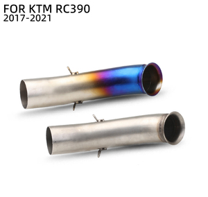 Pour <span class=keywords><strong>KTM</strong></span> <span class=keywords><strong>125</strong></span> 250 390 <span class=keywords><strong>DUKE</strong></span> RC390 Tube de connecteur d'échappement de moto mi moyen lien tuyau sans lacet système d'échappement <span class=keywords><strong>2017</strong></span> 2018 2019 2020 - Product Image 2