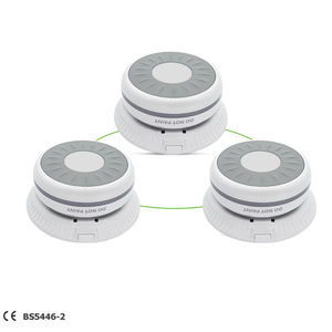 גלאי עשן אלחוטי 433mhz 240 כבל אזעקת עשן המחובר לחיבור v עם תעודת en14604 - Product Image 2