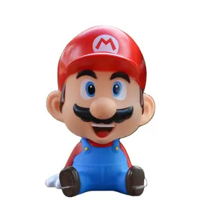 Cartoon Super Mario Kopf schütteln Figur Luigi Bobble Head Figur Puppe Mario Bros Bobble-Head Spielzeug figuren für Auto Dashboard