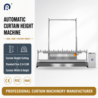 Machine de découpe de rideaux à haute vitesse avec couteau rotatif automatique, écran tactile PLC, servomoteur et ordinateur intelligent
