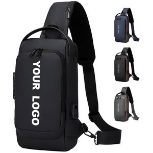 Nouveau Sac Bandoulière Multifonctionnel pour Homme, Étanche, avec Port de Chargement USB et Verrouillage par Mot de Passe, Sac de Poitrine - Product Image 1