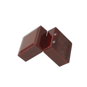 Customized Fashion Square Decorations Practical Storage Elegant Stylish Wood Ring <b>Boxes</b> Jewelry Custom <b>Packing</b> Box - Product Image 2