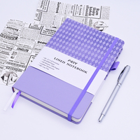 Carnet de planification quotidien A5 avec couverture en tissu, couverture rigide, impression personnalisée, journal en lin