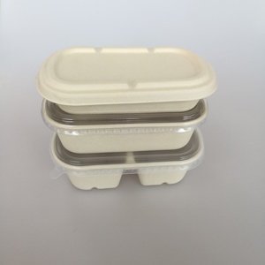 Hot Food Delivery Containers Disposable Bento Box With Lid Takeaway Food Packaging Box Food Packaging Takeaway Boxes Paper