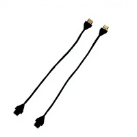 OEM 10-Pin 0,5mm Rastermaß 42AWG Kabelkonfektion Flexibles Flachbandkabel für Kamerasysteme/Interne Displayverbindungen