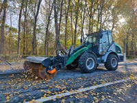 Chargeurs lourds 5 tonnes Chargeur sur pneus 4x4 Diesel turbocompressé Chargeur frontal articulé