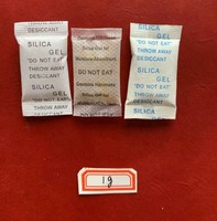 Sachet de gel de silice de 1 gramme, conception OEM acceptée, absorbeur d'humidité