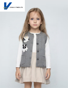Chine V-Times automne nouveau décontracté garçons tricoté <span class=keywords><strong>gilet</strong></span> filles à la mode <span class=keywords><strong>gilet</strong></span> pour printemps automne à la mode enfants pull vêtements - Product Image 1