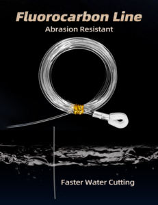 Leurre de pêche au thon en eau salée, en bois de cèdre, avec hameçon Mustad de 4, 6, 8 pouces, tête plombée, montage en bois naturel - Product Image 6