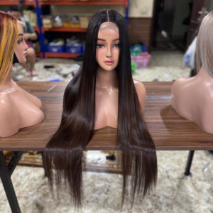 วิกผมแท้คุณภาพพรีเมียมจากเวียดนาม เกรดผมดิบ หนังศีรษะเต็ม ไม่ผ่านการแปรรูป ติดทนนาน รับผลิตแบบ OEM ODM - Product Image 1