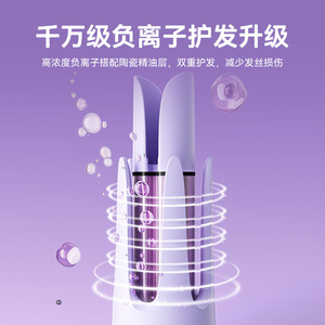 MinHuang Automatic Curling Iron 32Mm French Big Waves Negative Ion Hair Styler For Easy Use - Product Image 4