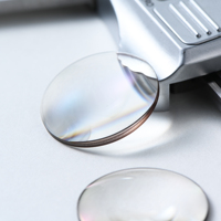 Lentille asphérique de protection laser en quartz Corning 7980 K9 BK7 haute résistance, personnalisée OEM, antireflet, garantie 3 ans