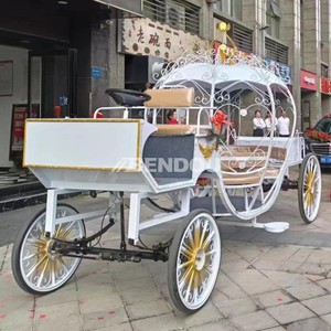 Carruaje Eléctrico de Calabaza de Color Personalizado, Estilo Europeo Real Romántico para Bodas - Product Image 6