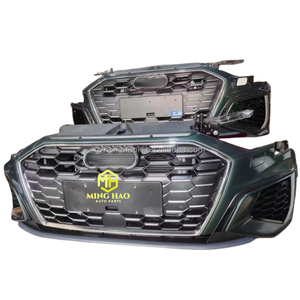 Kit de Parachoques Delantero para Auto MINGHAO de Alta Calidad, para <span class=keywords><strong>Audi</strong></span> A3/A4 2021-2024, Parachoques de Plástico Completo, Rejilla, Radiador - Product Image 4