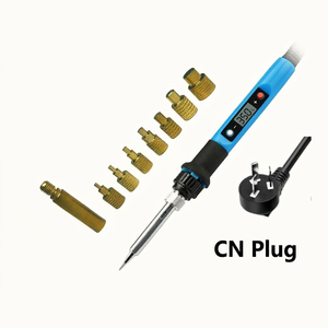 Kit d'outils professionnels pour insertion de goujons thermiques M2-M8, inserteur de goujons en laiton pour impression 3D, chauffage rapide, station de soudage universelle 936 - Product Image 3