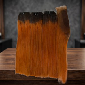 ตัวเลือกที่ดีที่สุด 6 น.ย. เส้นผมตรงแบบ Bone Straight ขนาด 8 นิ้ว ผมแท้แบบเวอร์จิ้น เนื้อนุ่มลื่นดุจแพรไหม ต่อผมแบบเครื่องจักรเย็บสองชั้น ผมแท้เวียดนาม Remy - Product Image 3