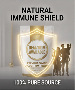 Calostro Bovino en Polvo, Alto en IgG, Liofilizado, Salud Intestinal Inmunológica, Suplemento OEM - Product Image 3