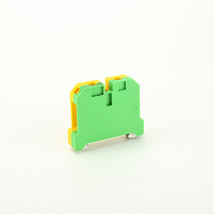 Guan Yang Earth <b>Terminal</b> Block EK1635 2 Pole Yellow Green Industrial Screw Connection Rail Mounted - Product Image 4