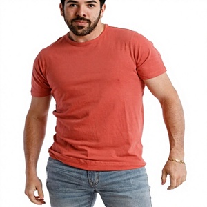 Camisetas de Cuello Redondo para Hombre, 100% Algodón Suave, 160 GSM, Manga Corta, Lisas, para Verano, Transpirables, de Secado Rápido, Casuales, Venta al Por Mayor OEM - Product Image 5