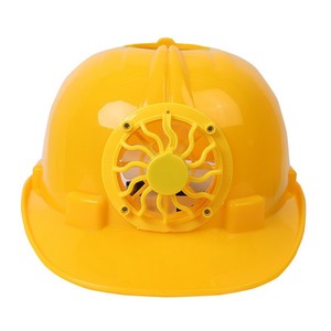 Hard Hat With <b>Fan</b> Ventilation Construction Safety Helmet Outdoor Work Protection Summer Use 6 Point Suspension - Product Image 4