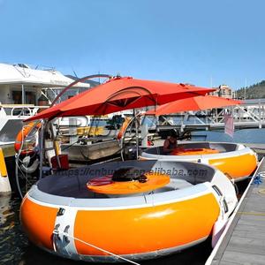 Production professionnelle Mini petit bateau de luxe Yacht 3.2m loisirs luxe beaux bateaux barbecue - Product Image 6