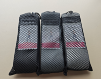 Bandes de Résistance Longues en Coton Polytricoté XLAN 76 Pouces, 3 Niveaux de Tension, Emballage Sac en Maille, pour Exercices d'Étirement, Course à Pied, Jambes et Fessiers