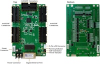 Carte de réception d'affichage LED couleur 4K Novastar MRV532, indice d'étanchéité IP65, luminosité 500 cd/m², produit haute performance