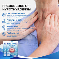 Patchs de Soin pour la Santé de la Thyroïde, pour Nodules Thyroïdiens, Glandes Lymphatiques et Drainage Cervical