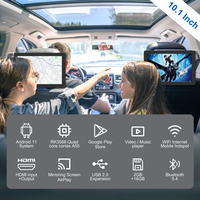 Tableta de Señalización Digital Android de 10.1'' RK3568 2+16GB/4+32GB WiFi BT5.4 Altavoz 2x2W Plástico IP65 SDK Animación para Autobuses/Vehículos Comerciales