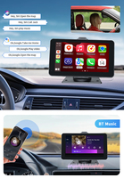 SUNWAYI OEM 7 pouces portable GPS Navigation android auto écran avec caméra de recul Linux sans fil smart Carplay navigateur