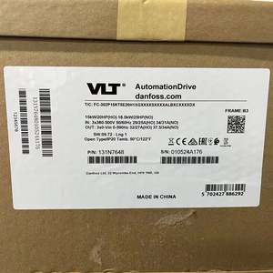 131N7648 Dan-FOSS | FC-302P15KT5E20H1 VLT automationdrive 15 KW (20 HP) 380-500V IP20 FC-302P15KT5E20H1XGXX VFD ประสิทธิภาพสูง - Product Image 1