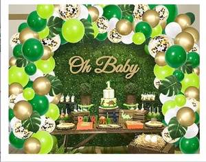 Offre Spéciale Kit d'<span class=keywords><strong>arche</strong></span> de ballons pour fête thème jungle, <span class=keywords><strong>arche</strong></span> en latex vert, <span class=keywords><strong>dinosaure</strong></span>, jouet cadeau de Noël, fête de Noël - Product Image 5