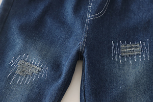 <span class=keywords><strong>2026</strong></span> Meistverkaufte Lässige Cartoon-Kinderkleidung Großhandel Jungen 2-Teiliges Set Langarm-Kapuzenpullover mit Tasche & Jeanshose - Product Image 6