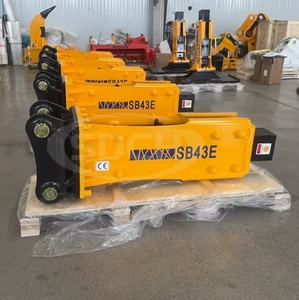 6-8 טון מחפר מצורף חפר ג 'ק פטיש בטון הידראולי להריסה - Product Image 2