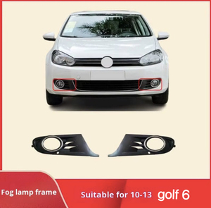 Phụ kiện xe hơi cao cấp <span class=keywords><strong>golf</strong></span> 6 phía trước Bumper lưới tản nhiệt phía trước mặt Bar lưới thấp hơn lưới tản nhiệt sương mù Khung ánh sáng làm lệch hướng điều kiện mới - Product Image 2