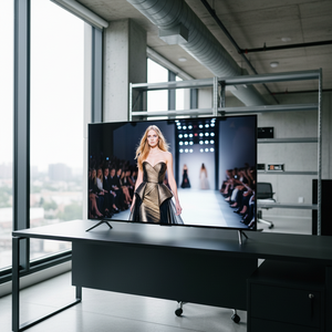 <span class=keywords><strong>TV</strong></span> Smart Google QLED Ultra HD 4K HDR da 55 Pollici, Schermo Largo Senza Cornice con Tecnologia Quantum Dot per Soggiorno - Product Image 5