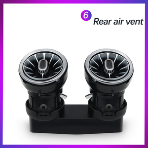Luce Ambientale Autowellus 3/64 Colori per <span class=keywords><strong>Mercedes</strong></span>-Benz Classe C/<span class=keywords><strong>GLC</strong></span> <span class=keywords><strong>Coupé</strong></span> W205 C43 C63 X253, Illuminazione Decorativa LED per Bocchette e Altoparlanti - Product Image 4