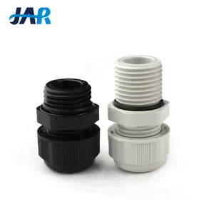 JAR Factory Price IP68 Waterproof PG Size CE ROHS PA66 Nylon Cable Gland
