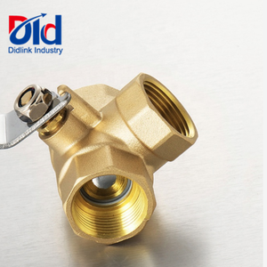 Thép Không Gỉ 1/2 "-4" 3 Cách T Loại Nội Bộ Chủ Đề Của Nhãn Hiệu Hoạt Động Nước OEM Mặt Bích Hàn Bóng Van - Product Image 2