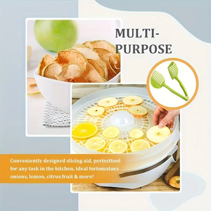 2025 nuevo diseño multifuncional acero herramientas de cocina de mano rebanador de frutas y verduras para naranja tomate huevo divisor Manual PP - Product Image 6
