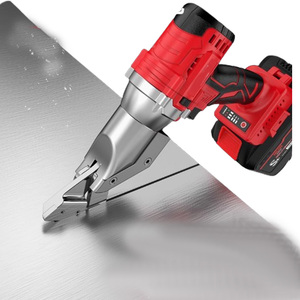 Thép không gỉ Màu Điện Kéo cắt Pin hoạt động sạc kéo được thiết kế để cắt gạch thép kim cương lưới - Product Image 1