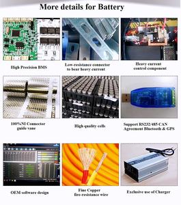 จักรยานไฟฟ้าแบบกำหนดเองได้ แบตเตอรี่ 36v 20ah ชาร์จใหม่ได้ แบตเตอรี่ลิเธียมไอออน Lifepo4 - Product Image 6