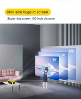Téléphone Portable Star Lcd vidéo Smart Pocket Home Mini projecteur Led Portable