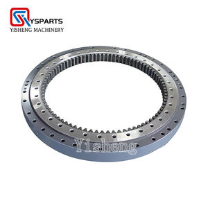 Bearing Ayun Excavator CX210 CX225 <span class=keywords><strong>CX240</strong></span> CX290, Part Undercarriage Excavator, Cincin Roda Gigi Putar untuk Industri Konstruksi - Product Image 4